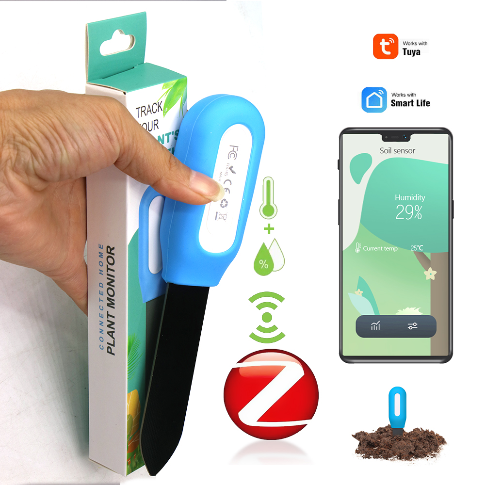 Smart Gardening - Умный датчик почвы Zigbee для дома,