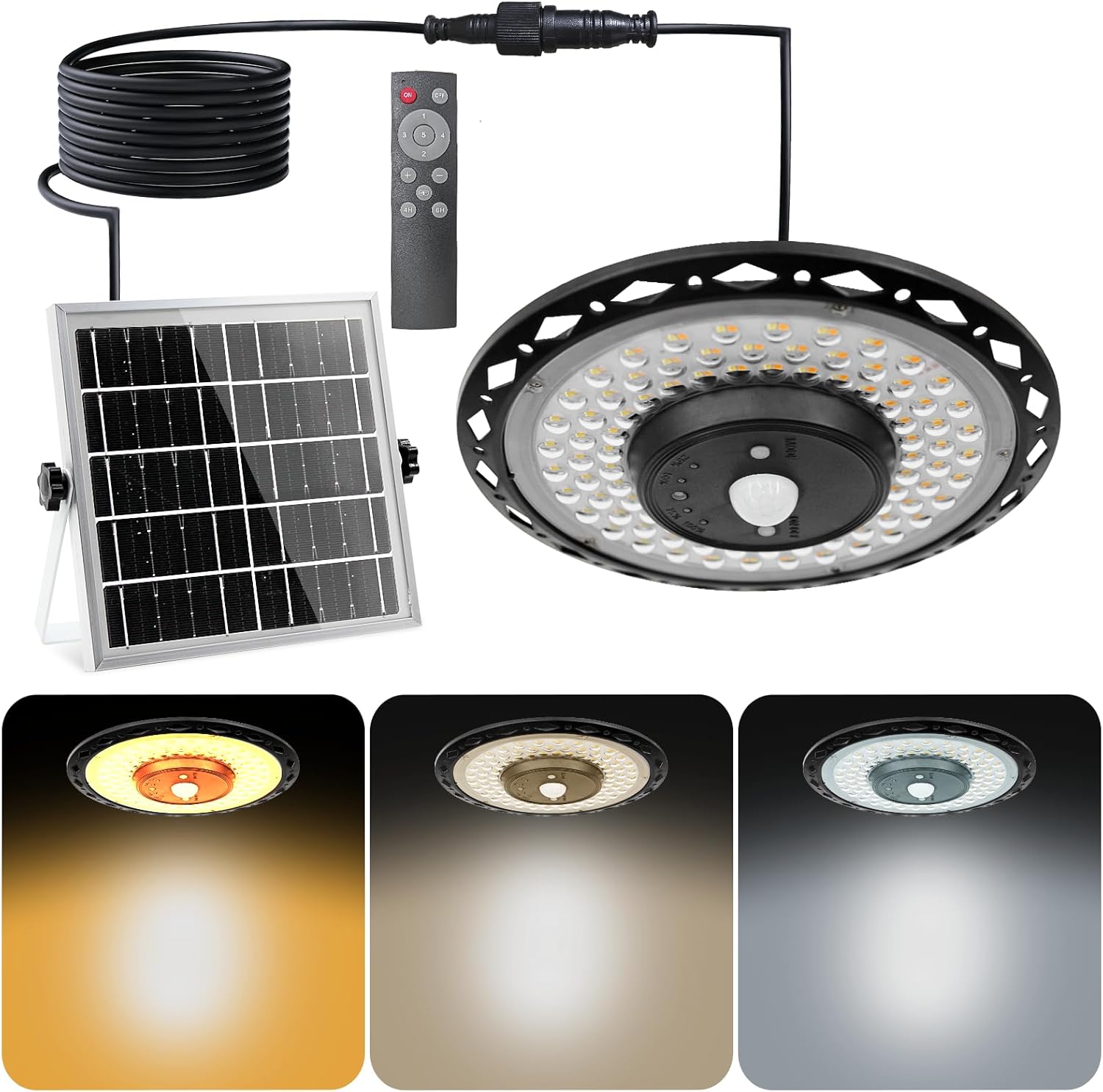 Smart Garden Light Camera - Наружный солнечный уличный фонарь НЛО, наружный