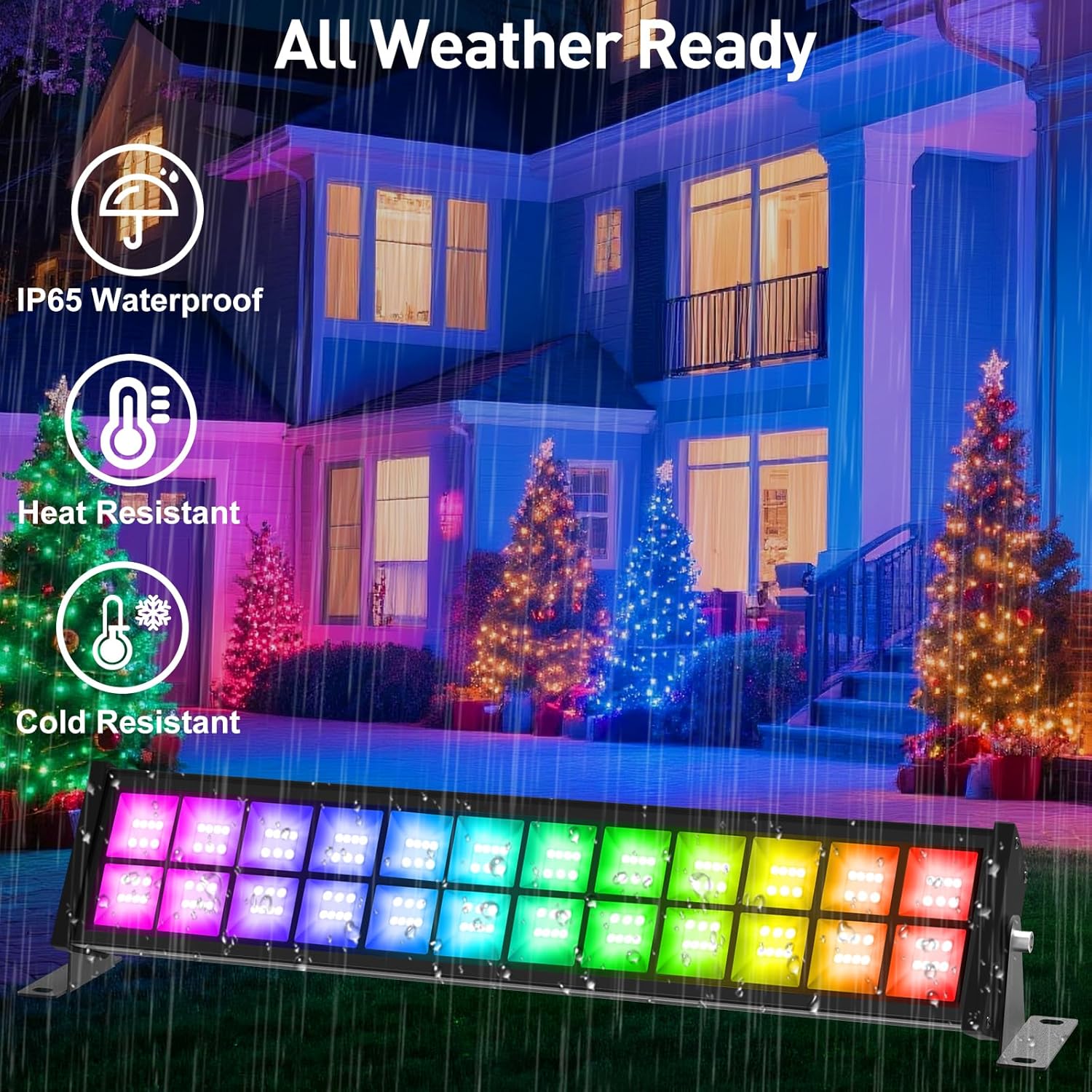 50/72 Вт RGB светодиодный прож – обзор и цена Smart Garden Lights Uk