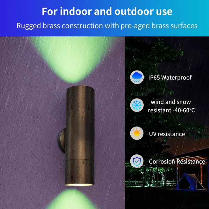 Прочный латунный уличный свето – обзор и цена Smart Gardening