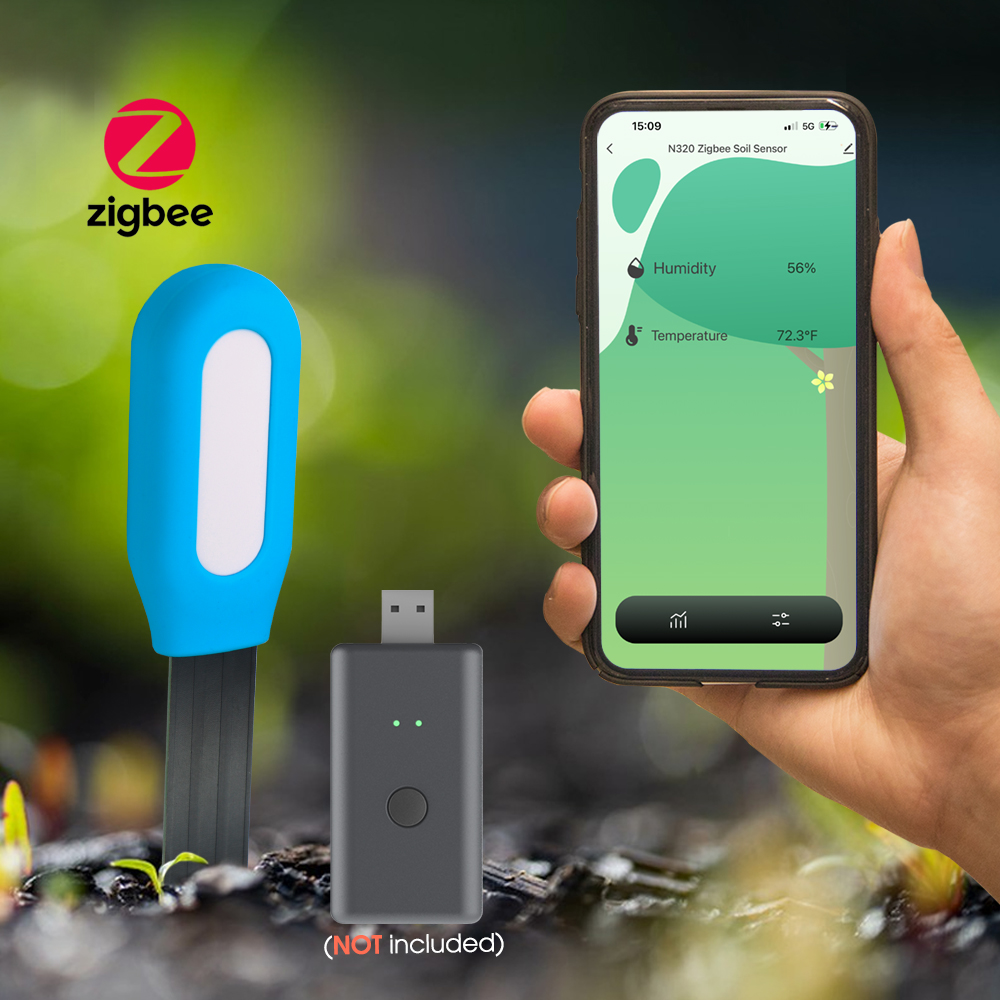 1 шт. Tuya Zigbee датчик почвы – обзор и цена Smart Gardening
