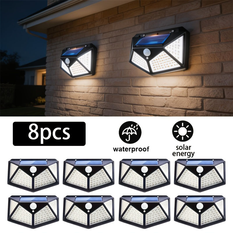 1~8 шт. 100 светодиодных солне – обзор и цена Smart Garden Light Camera