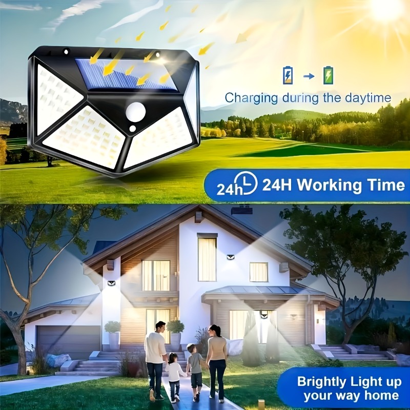 1~8 шт. 100 светодиодных солне – обзор и цена Smart Garden Light Camera