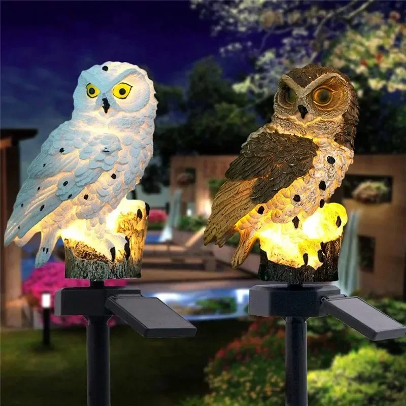 Солнечная статуэтка совы с LED – обзор и цена Smart Garden Light Camera